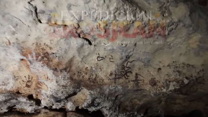 Maja barlangfestményekre bukkantak Mexikóban