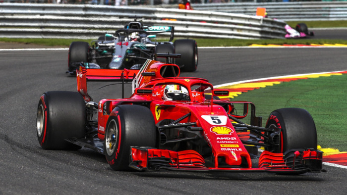 Vettel nyerte a Belga Nagydíjat