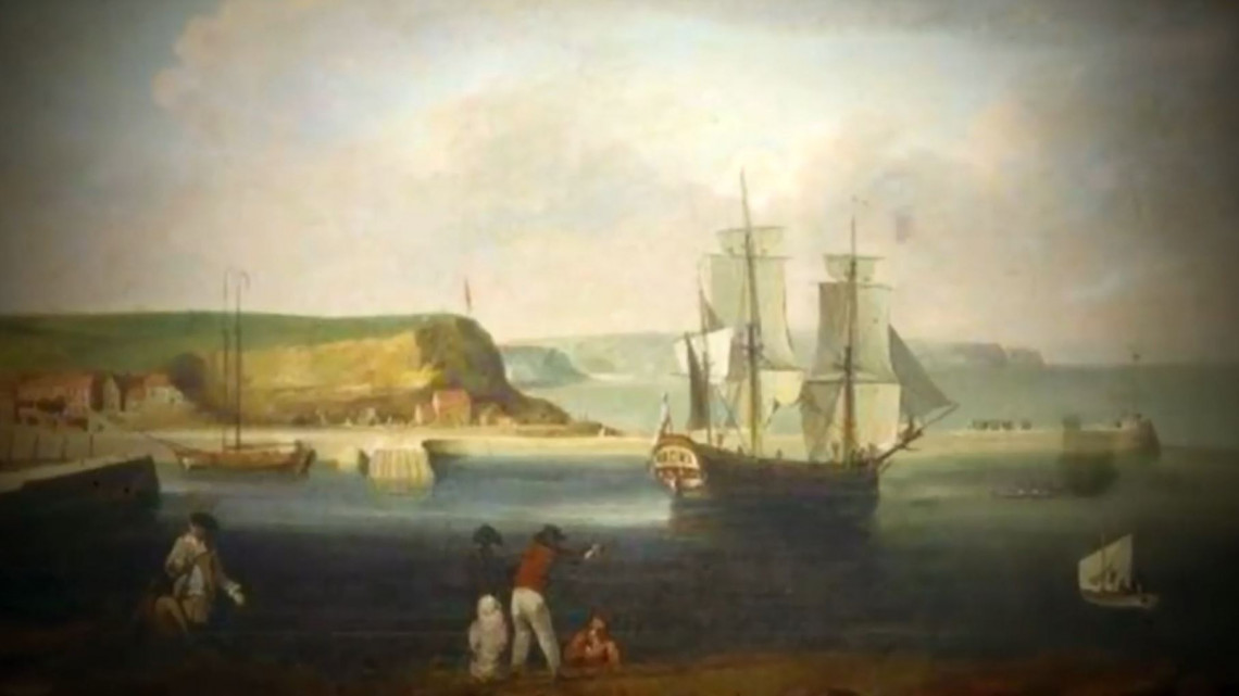 Az Endeavour, amelynek másolatát egy videón járják és mutatják be a Britannica oldalán (a felvétel itt elérhető).