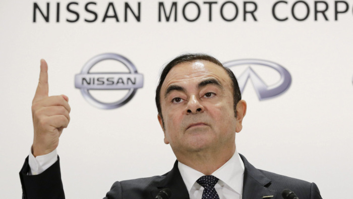 Szabadlábra került a leváltott Nissan-vezér