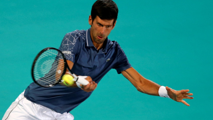 Djokovic tornát nyert, Nadal visszalépett Abu-Dzabiban