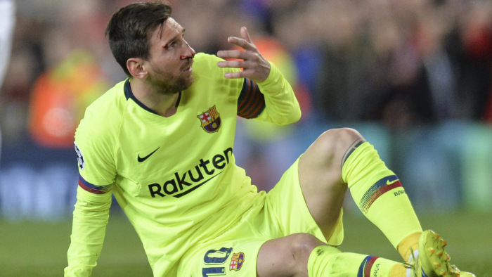 Messi megsérült, kihagyásra kényszerül