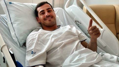 Casillas elhagyhatta a kórházat