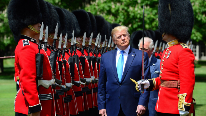 Látványos brit széthúzás a Trump-látogatás kapcsán