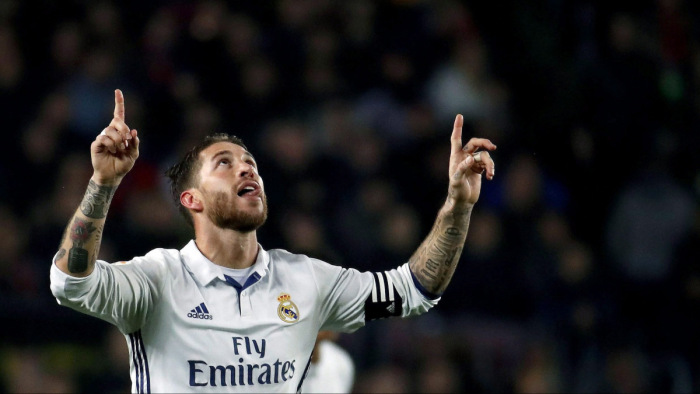 Újabb sérült a Real Madridnál, megint Sergio Ramos