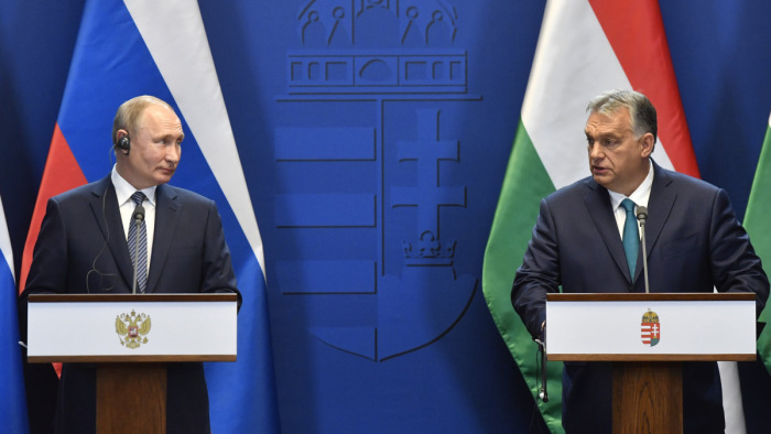 Orbán Viktor és Vlagyimir Putyin közös tájékoztatója: Magyarországnak jövőre biztosan nem lesznek gázellátási problémái