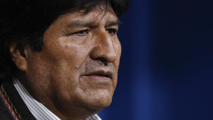 Lemondott Evo Morales bolíviai elnök