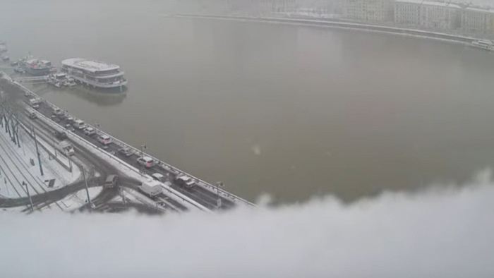 Így lepte el a hó Budapestet - videók