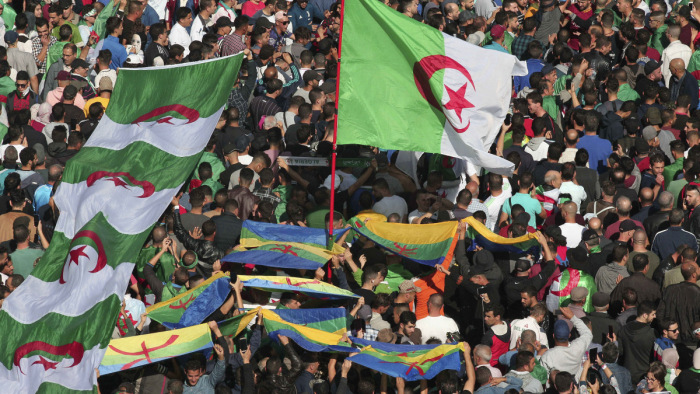 Azért tüntettek Algériában, hogy ne legyen választás