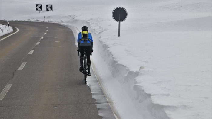 Nyári ésszel nem szabad kerékpárra ülni – téli kisokos