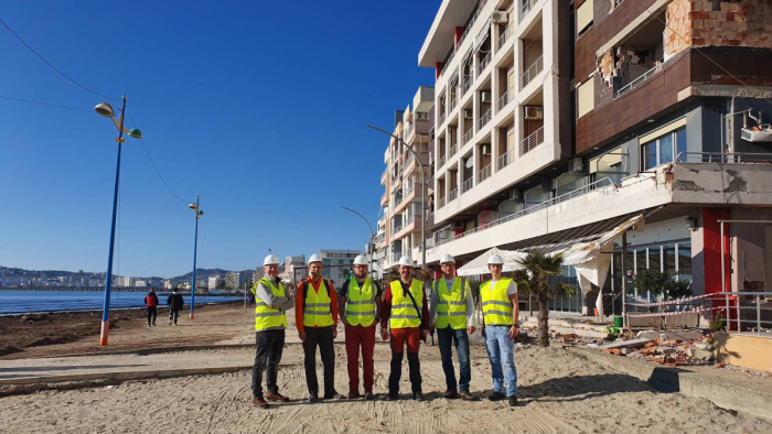 Magyar mérnökök segítik a helyreállítást a földrengés sújtotta Albániában