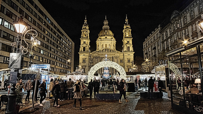 A budapesti Advent Bazilika lett Európa legszebb karácsonyi vására