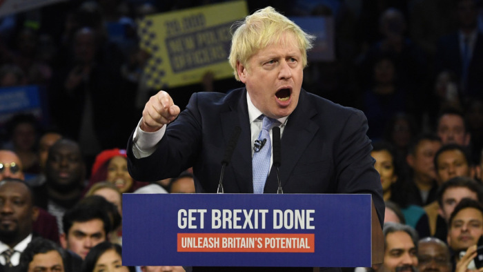 Boris Johnson földcsuszamlásszerű győzelmet arathatott