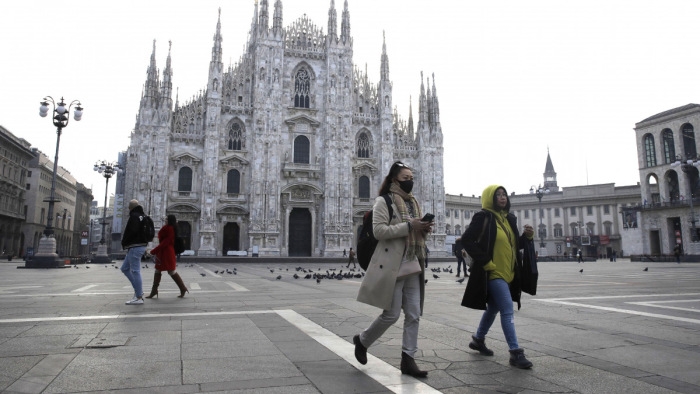 Március óta nem volt annyi új fertőzött Olaszországban, mint most