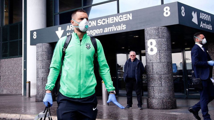 Pánik Milánóban: így érkeztek a Ludogorec futballistái
