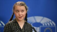 Budapesten járt Greta Thunberg