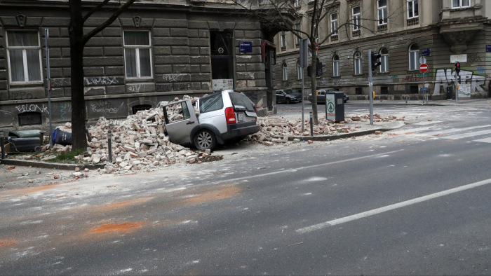 Újabb károkat jelentettek a horvátországi földrengés után - fotógaléria