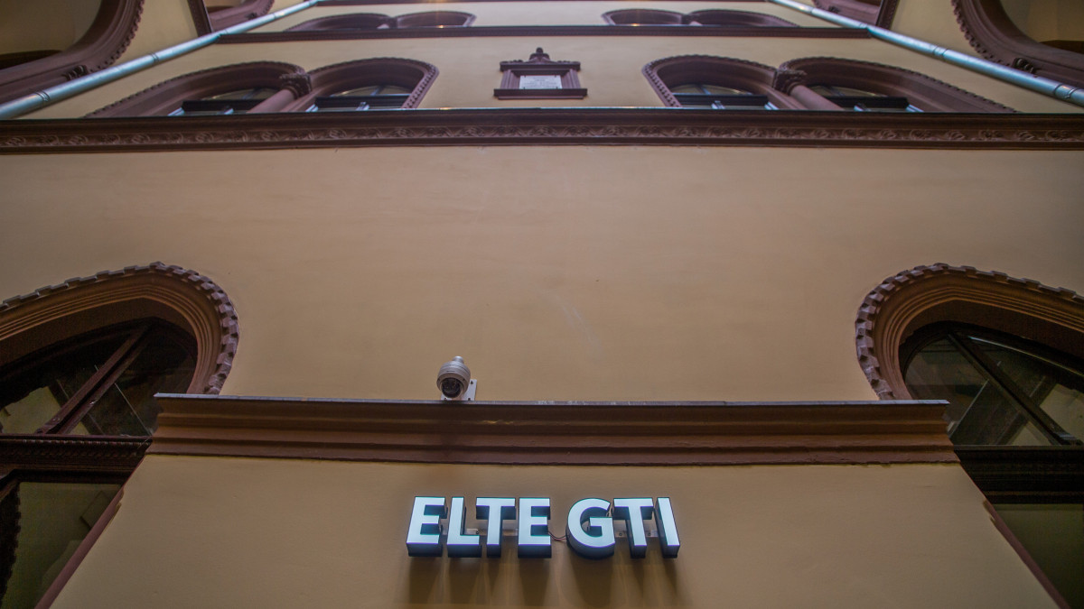 Az Eötvös Loránd Tudományegyetem Gazdálkodástudományi Intézetének (ELTE GTI) Rákóczi úti új épülete Budapesten 2020. január 28-án. Az ELTE komoly versenytárs lett a gazdálkodástudományi képzésben.