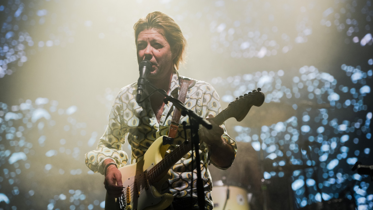 Beck Zoltán, a 30Y frontembere a zenekar koncertjén a Fishing On Orfű fesztivál harmadik napján, 2019. június 21-én.