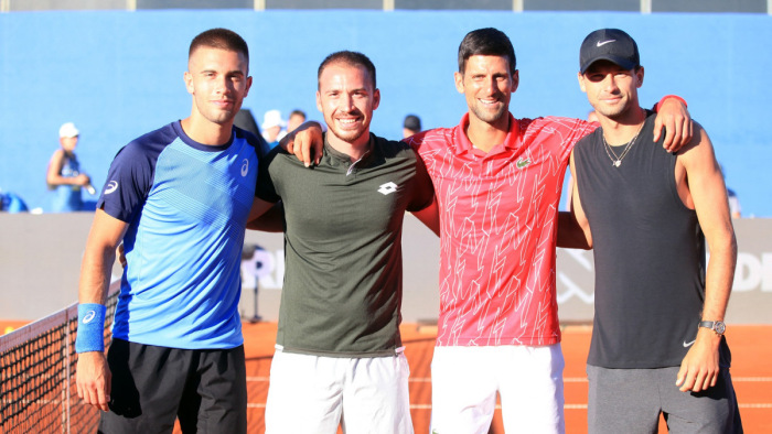 Adriai koronavírus-botrány: megfertőződött Novak Djokovic is