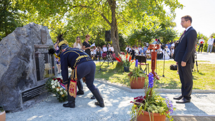 A legbátrabb magyar falu emlékművet kapott