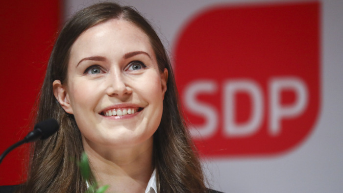 Sanna Marin miniszterelnököt választották meg a finn szociáldemokraták elnökének