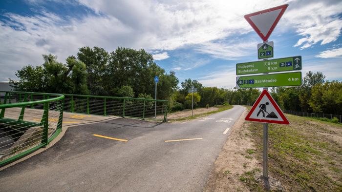 Nemet mond a bunyós bringaút helyzetének rendezésére a kerékpárügyi államtitkár