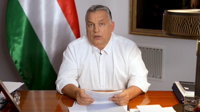 Tekintse meg újra Orbán Viktor rendkívüli bejelentéseit - a teljes videó