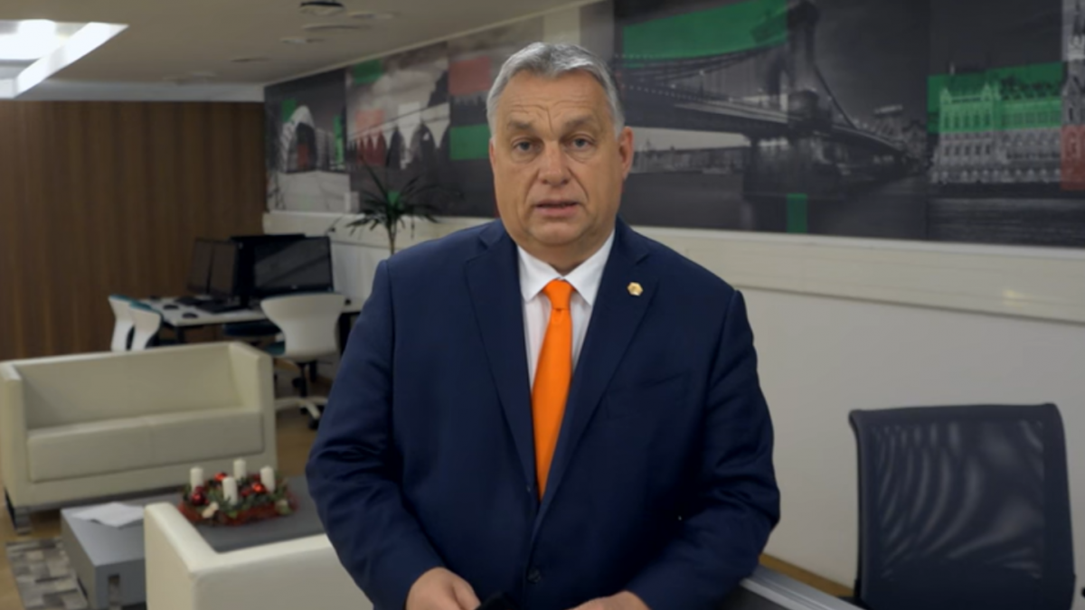 Orbán Viktor az EU-csúcson