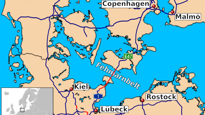 Tenger alatti alagút kezdett épülni Németország és Dánia között