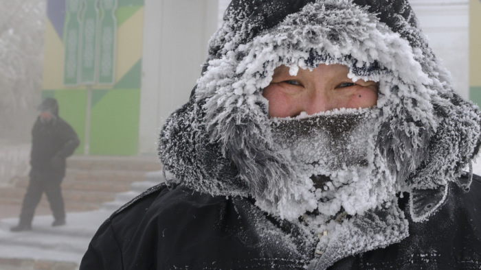 Itt a szibériai hideg, kemény mínuszokkal - fotók