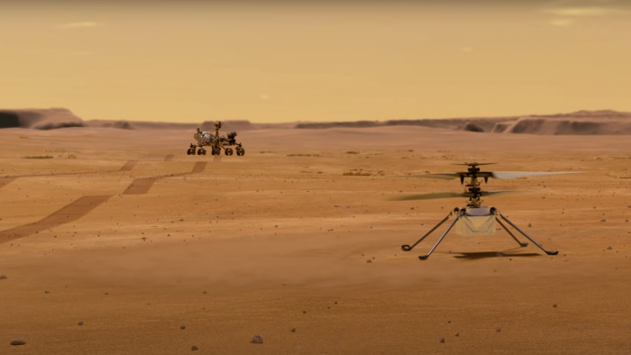 Rejtett üzenetet vitt a Perseverance a Marsra – fotók, videó