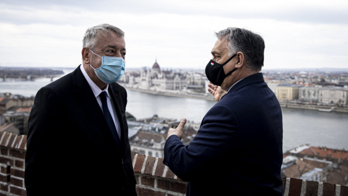 Beruházásokról egyeztetett Orbán Viktor