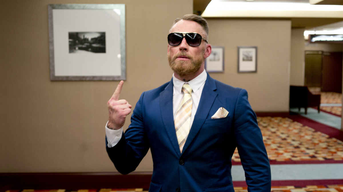 2017. augusztus 25-én Las Vegasban készített kép Conor McGregor ír harcművészről. McGregor, aki korábban két súlycsoportban birtokolta a világbajnoki címet a vegyes harcművészet (MMA) legjelentősebb szervezeténél, a UFC-nél, 2019. március 26-án bejelentette visszavonulását. A sportoló 2016-ban már egyszer visszavonult, de később visszatért.