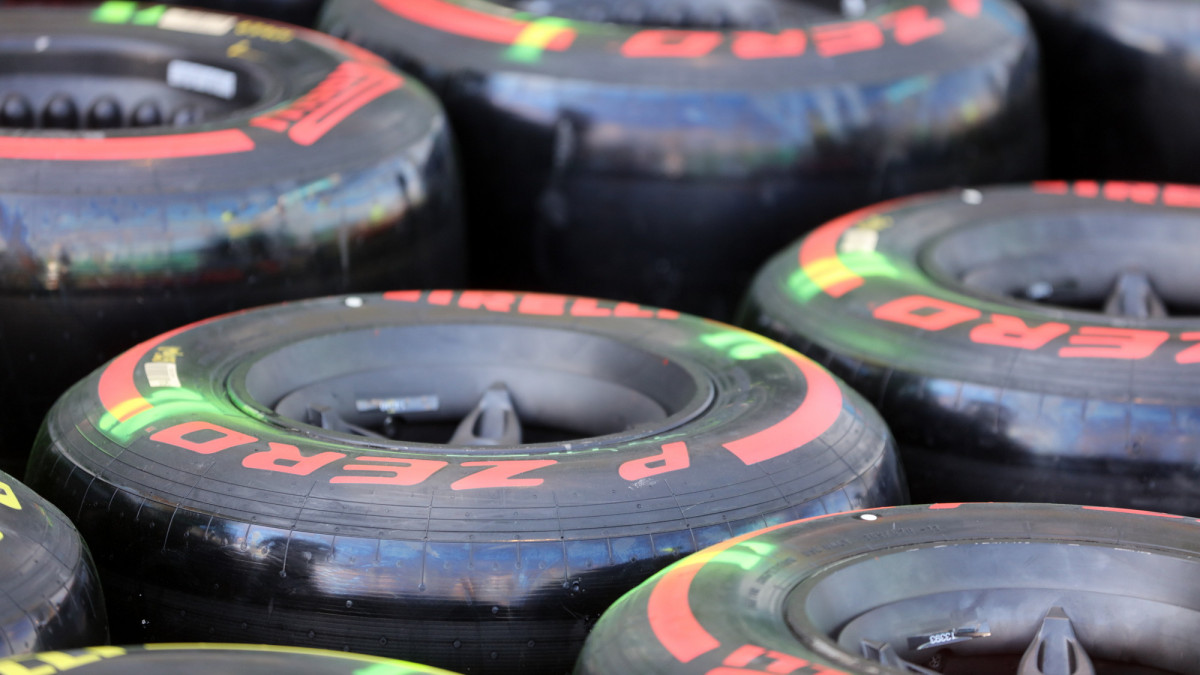 MELBOURNE, AUSTRALIA - MARCH 11 2020: Pirelli tyres before the 2020 Formula 1 Australian Grand Prix- PHOTOGRAPH BY Chris Putnam / Barcroft Studios / Future Publishing (Photo credit should read Chris Putnam/Barcroft Media via Getty Images)