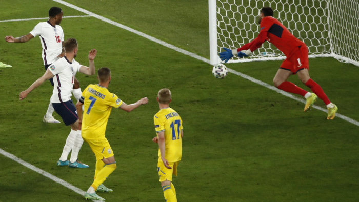 Anglia kiütötte Ukrajnát és elődöntős