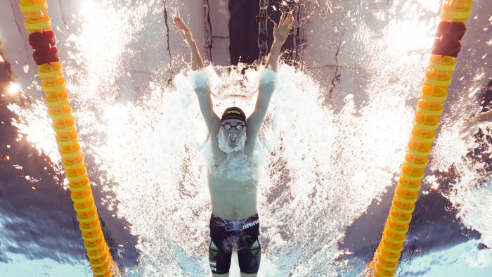 Nézze meg egy nagy olimpiai aranyesélyes magyar úszását – videó