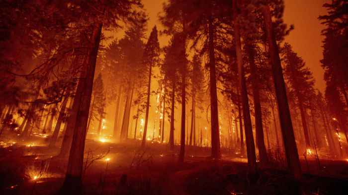 Már minket is elért az észak-amerikai erdőtüzek füstje