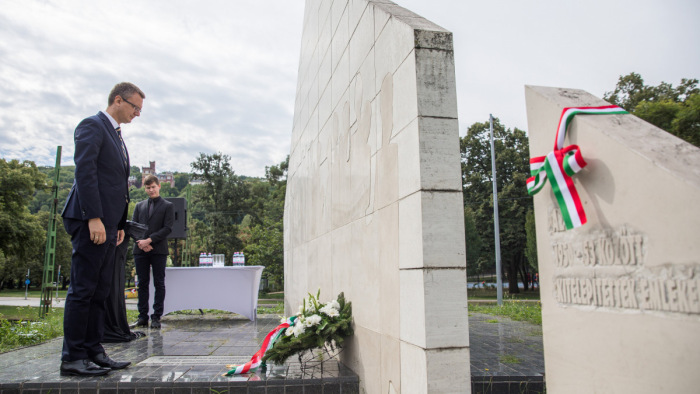 A kitelepítettekre emlékeztek Budapesten