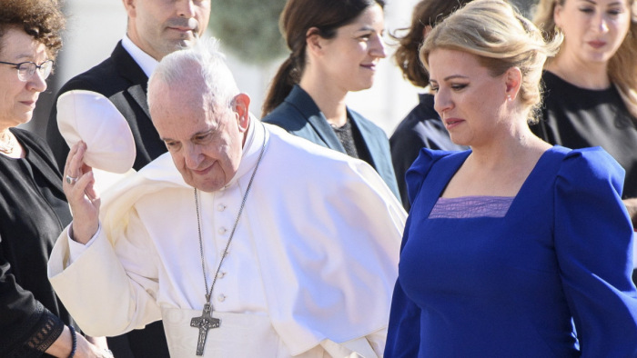 Ferenc pápa Pozsonyban - nem szabad, hogy öntelt vár legyen az egyház