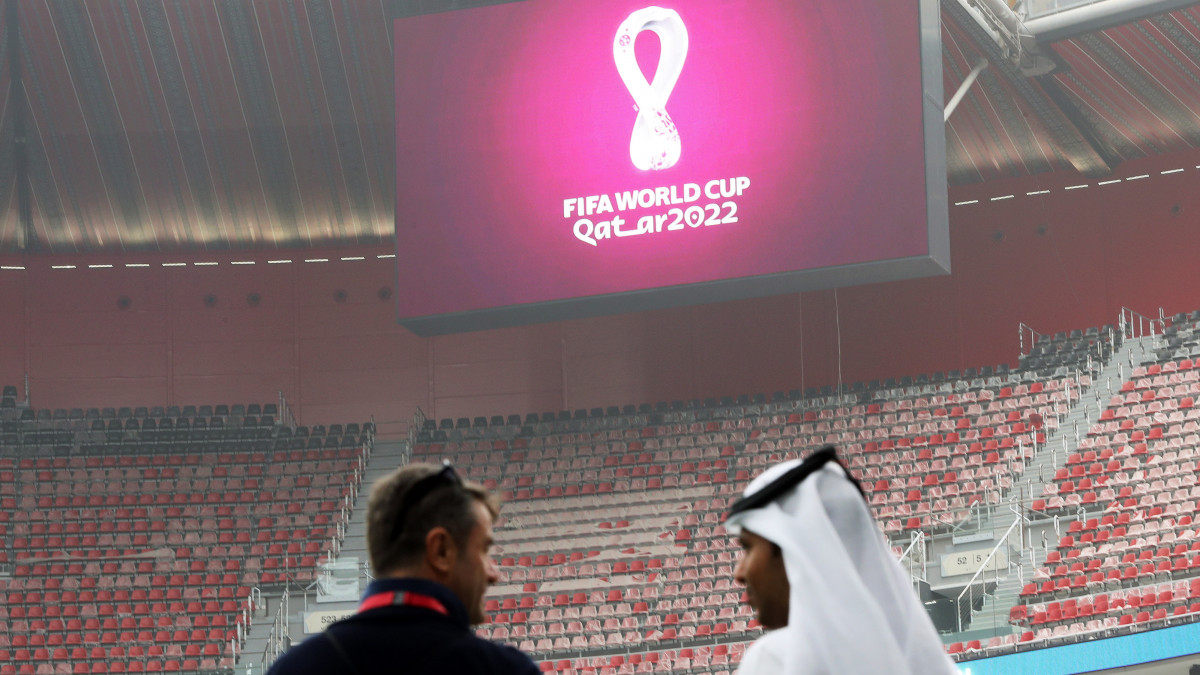 Az al-Bajt Stadion, a 2022-es katari labdarúgó-világbajnokság nyolc arénájának egyike a fővárostól, Dohától mintegy 50 kilométerre északra fekvő al-Korban 2019. december 17-én. Az elhúzható tetejű stadionban 60 000 ülőhely várja a szurkolókat.