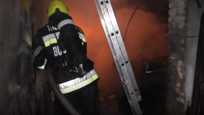 Videón, ahogy gázpalack robban a XVI. kerületben