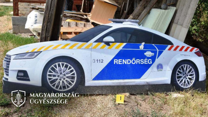 Megtalálták az ellopott álrendőrautót - döntött a Győri Járási Ügyészség