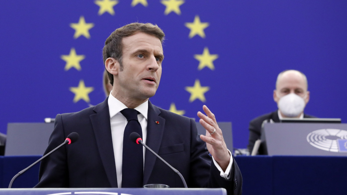 Az Európai Parlamentben árult el új részleteket Emmanuel Macron uniós elképzeléseiről