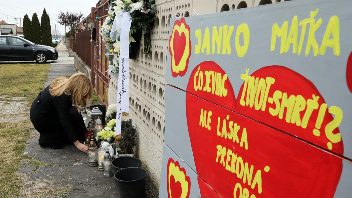Szlovákia a meggyilkolt újságíróra emlékezik