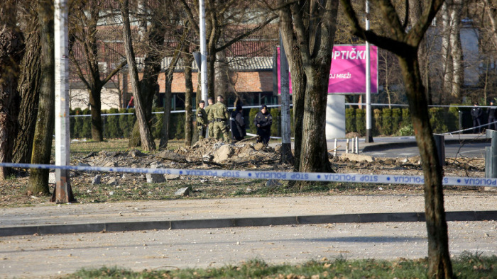 Hivatalos: katonai drón zuhant le Zágrábban, a magyar légteret is átszelte