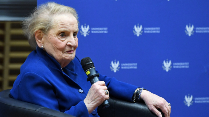 Elhunyt Madeleine Albright