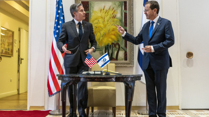 Az Egyesült Államok pártolja Izrael törekvéseit az ukrajnai háború lezárására
