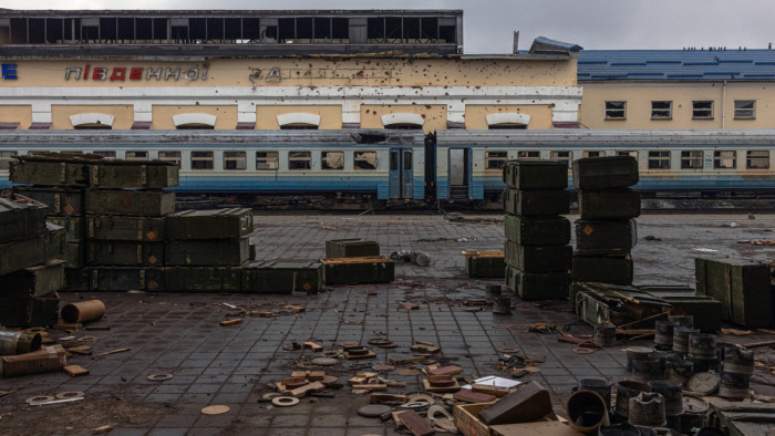 Robbanások Kijevben, ukrán kézre került települések Zaporizzsja környékén