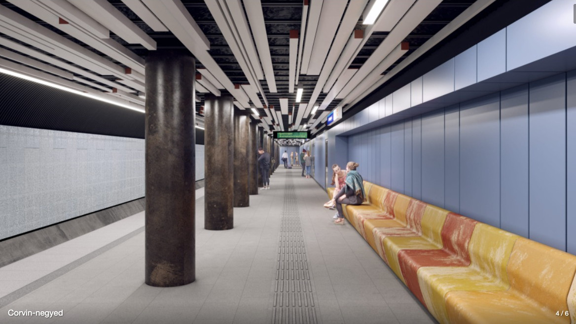 Így néznek ki az M3 metró felújított állomásai - képek